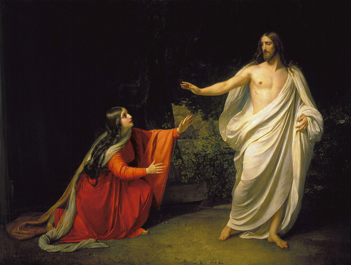 Jezis a Maria Magdalena